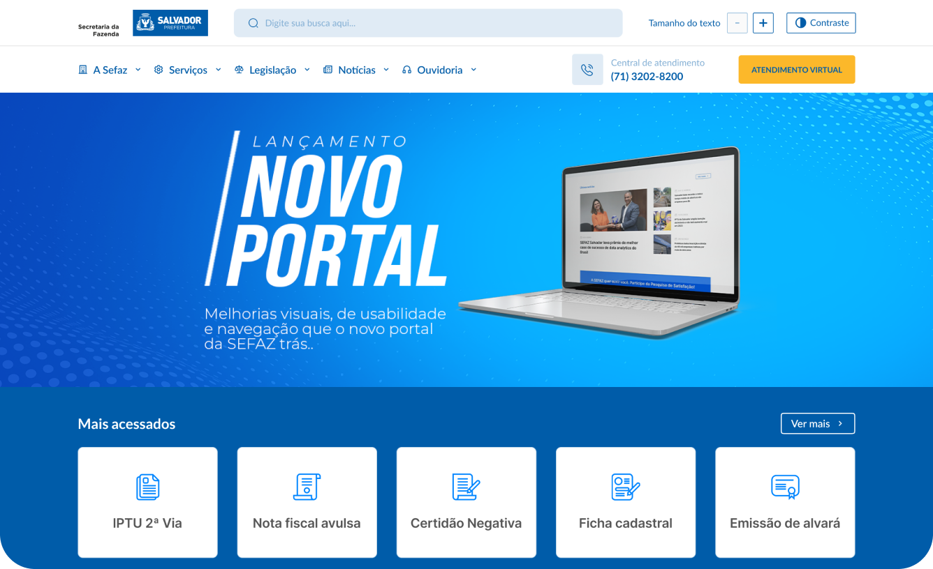 Depois — Portal SEFAZ